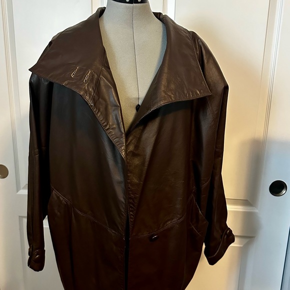 Lowell & Whitney 1980’s Vintage Leather Jacket - Picture 9 of 10